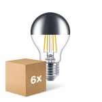 Mehrfachpackung 6x Philips MASTER Value LED Glühbirne E27 Birne Spiegel 7.2W 650lm – 827 Extra Warmweiß | Höchste Farbwiedergabe - Dimmbar - Ersatz Für 60W Mehrfachpackung 6x Philips MASTER Value LED Glühbirne E27 Birne Spiegel 7.2W 650lm – 827 Extra Warmweiß | Höchste Farbwiedergabe - Dimmbar - Ersatz Für 60W