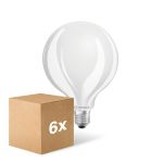 Mehrfachpackung 6x Ledvance LED Classic E27 Globe Matt 11W 1521lm - 827 Extra Warmweiß | Dimmbar - Ersatz Für 100W Mehrfachpackung 6x Ledvance LED Classic E27 Globe Matt 11W 1521lm - 827 Extra Warmweiß | Dimmbar - Ersatz Für 100W