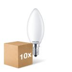 Mehrfachpackung 10x Philips Corepro LED Kerze E14 Matt 6.5W 806lm - 840 Kaltweiß | Ersatz Für 60W Mehrfachpackung 10x Philips Corepro LED Kerze E14 Matt 6.5W 806lm - 840 Kaltweiß | Ersatz Für 60W