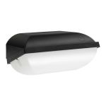 Philips LED Sicherheit Coreline BWC120 Schwarz 14W 1800lm - 830 Warmweiß | 282x178mm - IP54   Philips LED Sicherheit Coreline BWC120 Schwarz 14W 1800lm - 830 Warmweiß | 282x178mm - IP54