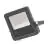Ledvance Smart+ Wifi LED-Scheinwerfer Dunkel Grau 30W 2190lm 100D - 830 Warmweiß | IP65 - Dimmbar - RGBW - Symmetrisch