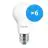 Mehrfachpackung 6x Philps CorePro LEDbulb E27 A60 10.5W 927 Matt | Extra Warmweiß - Ersatz für 75W