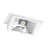 LED Deckenstrahler Wandwasher Wandy Maxi Weiß 46W 6300lm 70x75D - 830 Warmweiß