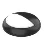 Noxion LED-Wand- und Deckenleuchte Pro V2 Weiß 12/16/20W 2400lm - 830-840-865 CCT | 325mm - IP65 - Bewegungs- und Lichtsensor + Augenlid Ring Schwarz