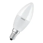 Osram LED Retrofit RGBW E14 B35 6W 827 470lm Matt | Dimmbar - Extra Warmweiß - Ersatz für 40W