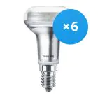 Mehrfachpackung 6x Philips CorePro LEDspot E14 Reflektor R50 2.8W 827 36D | Extra Warmweiß - Ersatz für 40W