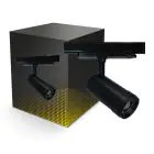 LED Schienenstrahler Schwarz Zoomable 30W 3000lm 15-60D - 927-930-940 CCT